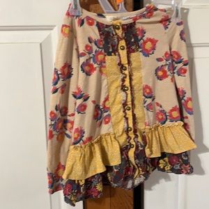 Multi color kids blouse